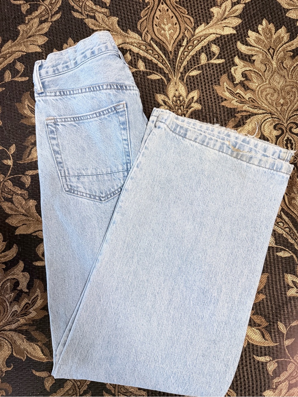 PacSun Men’s Straight Jeans in Pale Blue